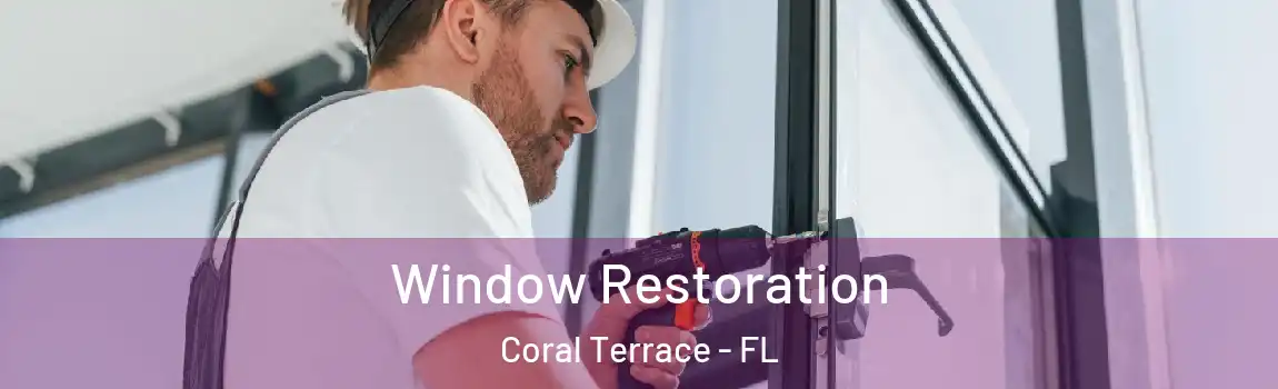 Window Restoration Coral Terrace - FL